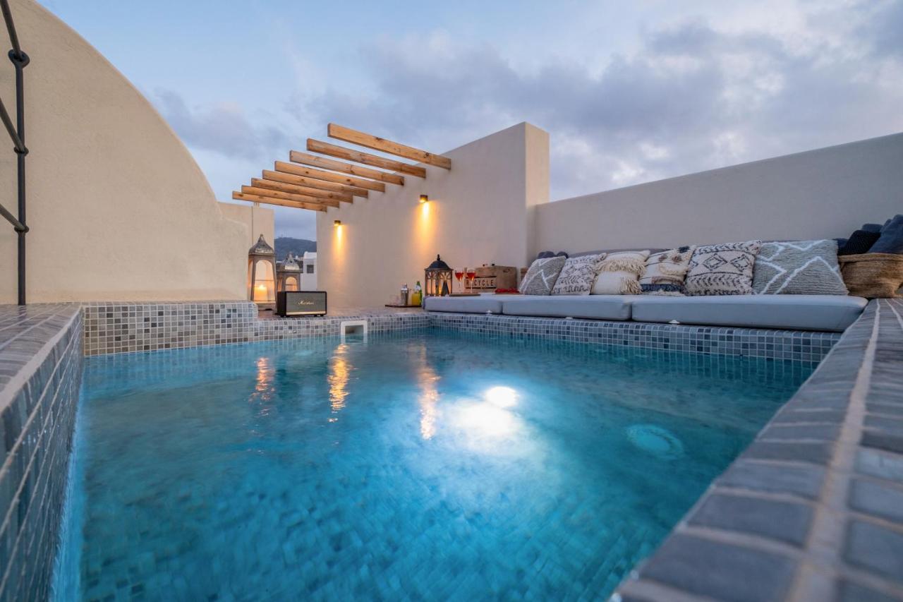Milestone Villas Megalochori  Exterior photo