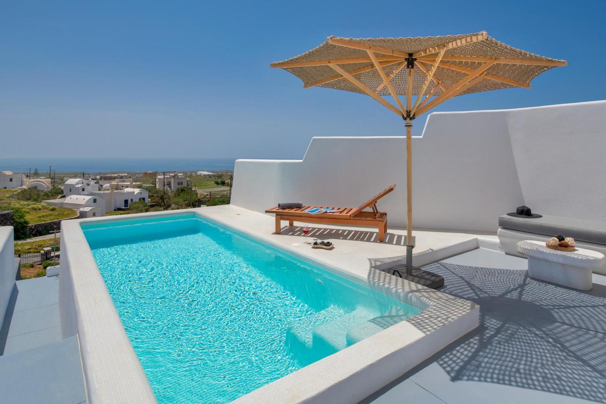 Milestone Villas Megalochori  Exterior photo