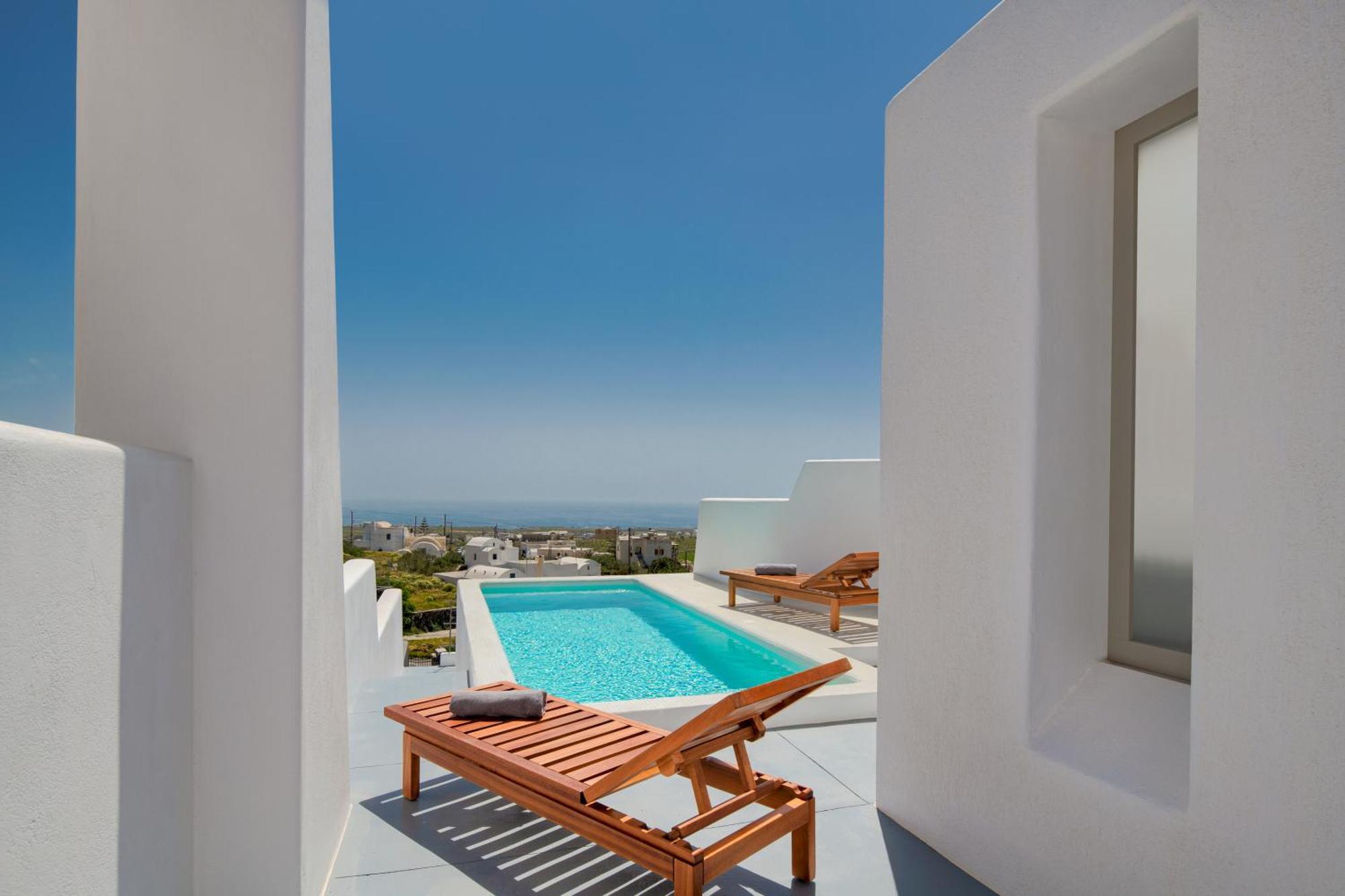 Milestone Villas Megalochori  Exterior photo