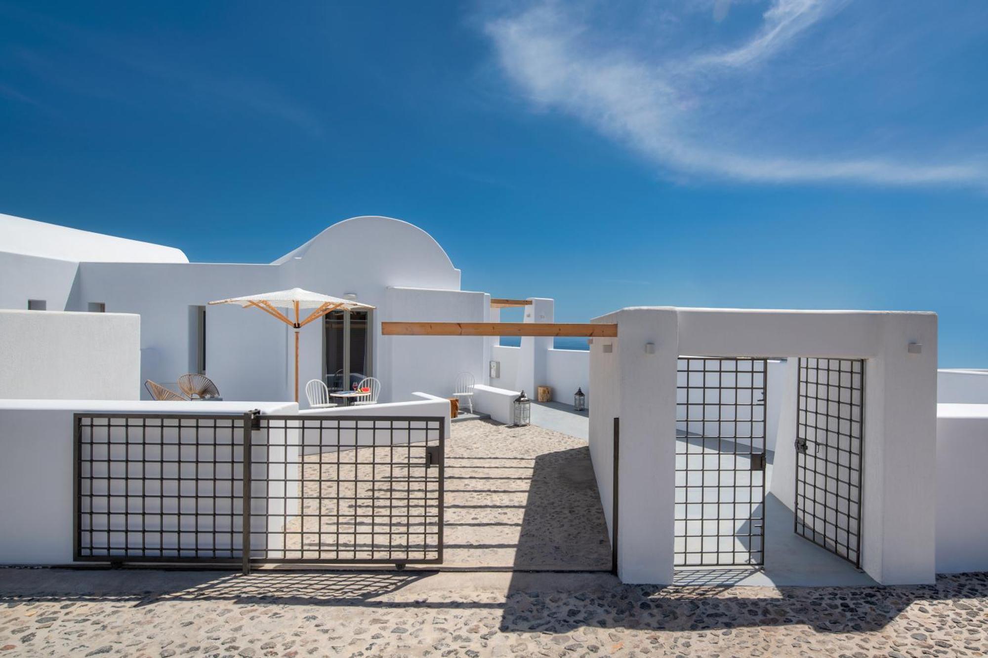 Milestone Villas Megalochori  Exterior photo