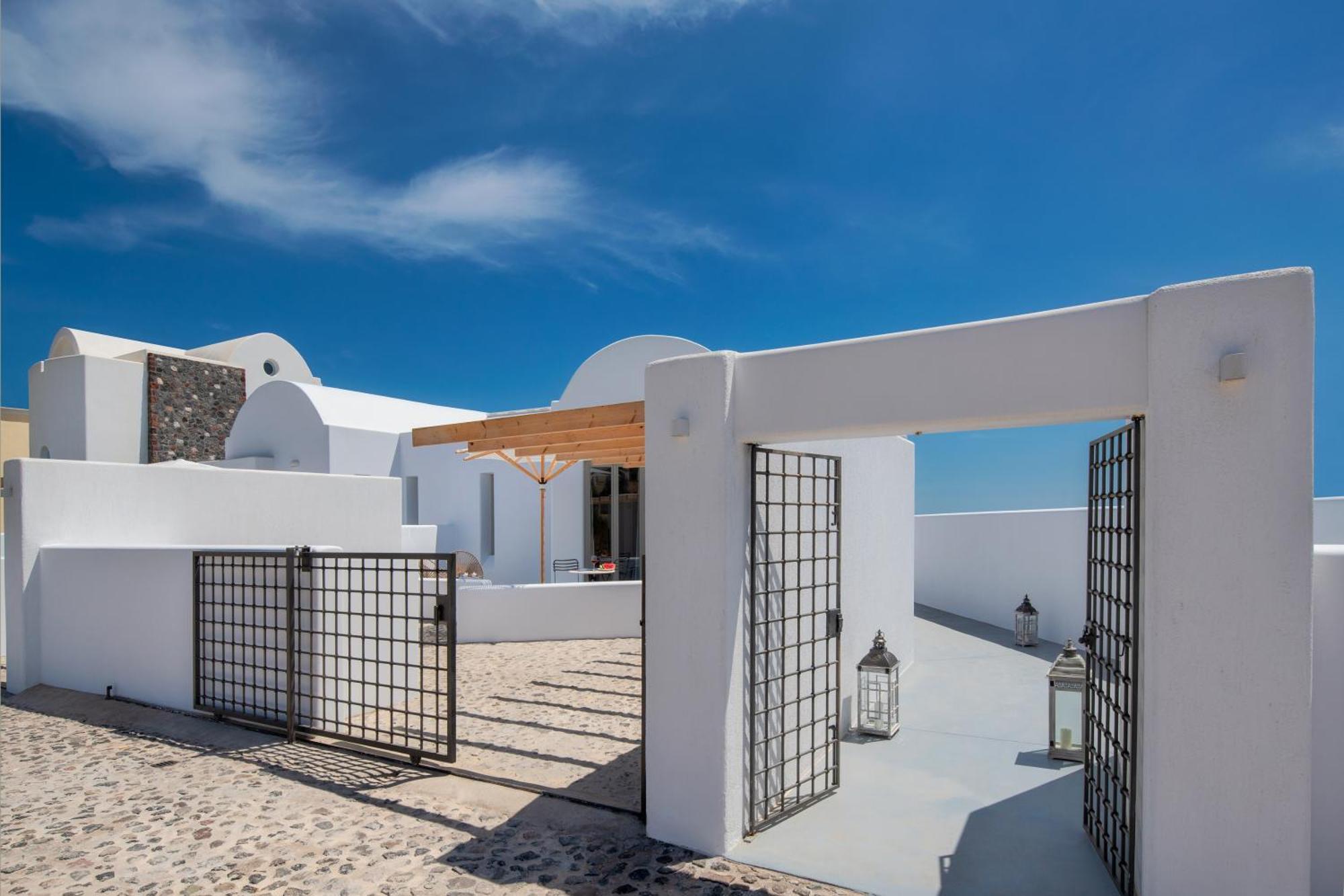 Milestone Villas Megalochori  Exterior photo