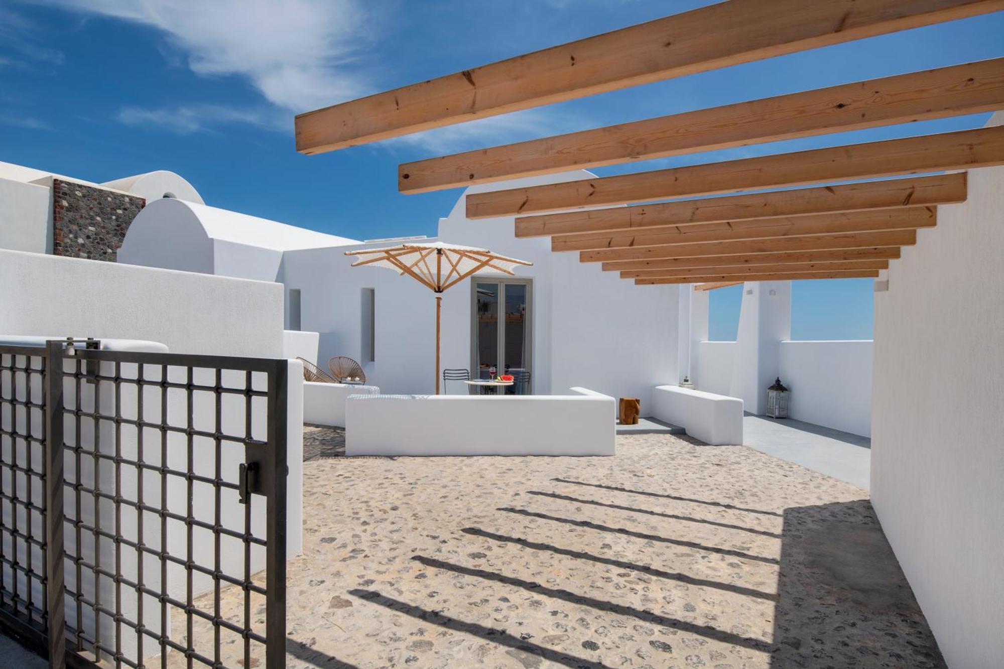 Milestone Villas Megalochori  Exterior photo