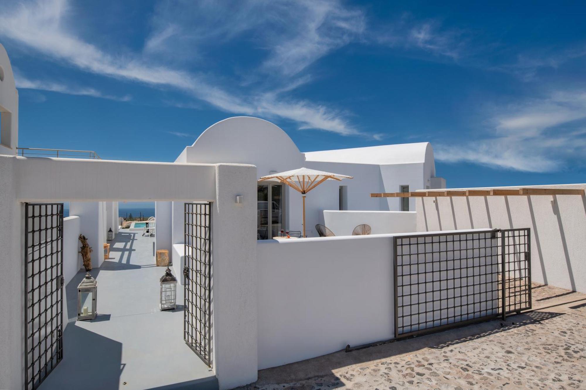 Milestone Villas Megalochori  Exterior photo