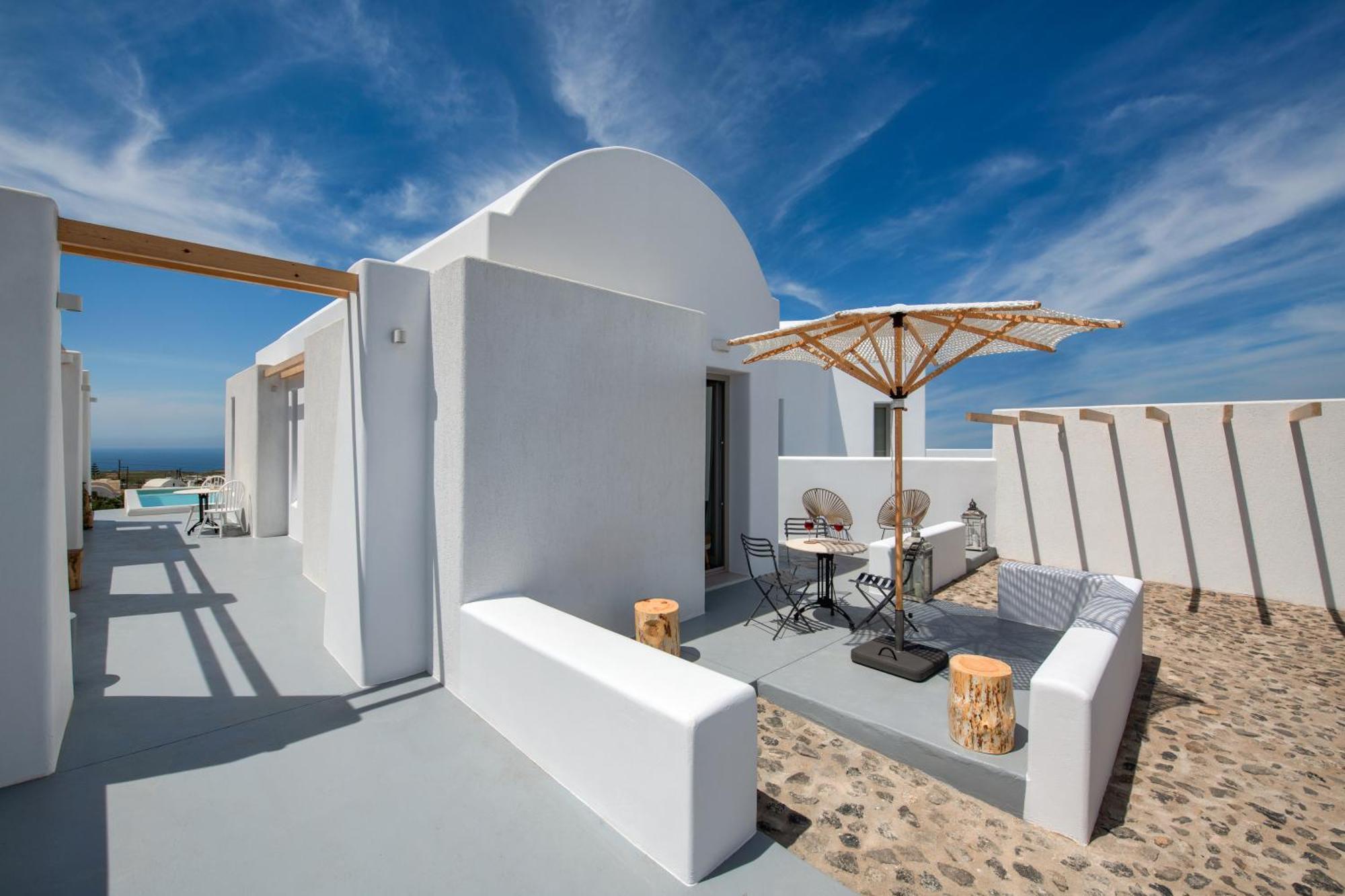 Milestone Villas Megalochori  Exterior photo