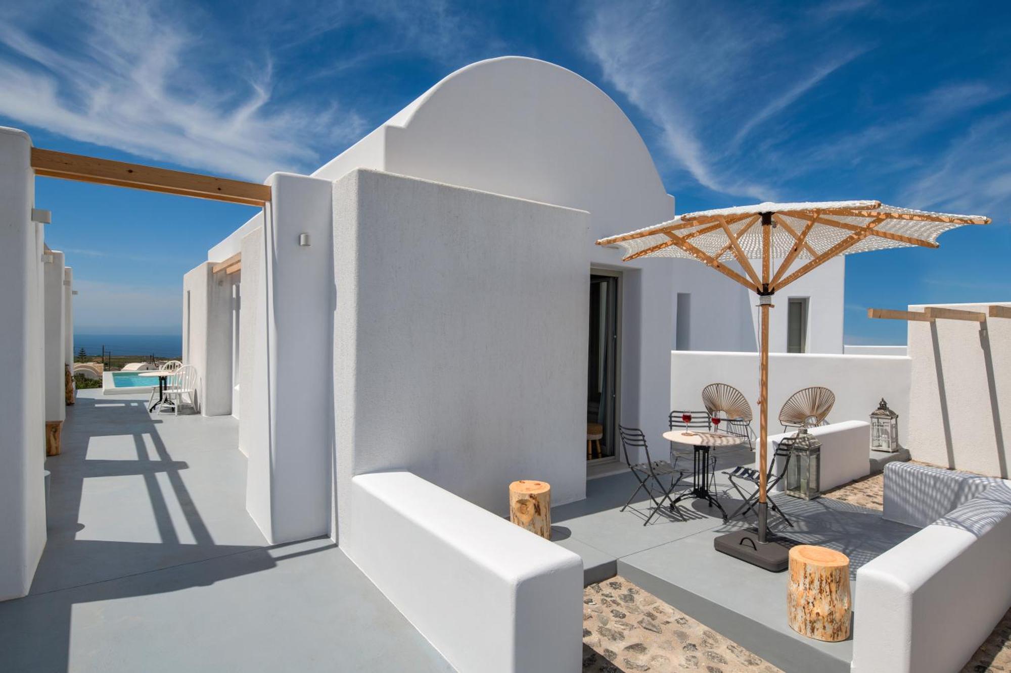Milestone Villas Megalochori  Exterior photo