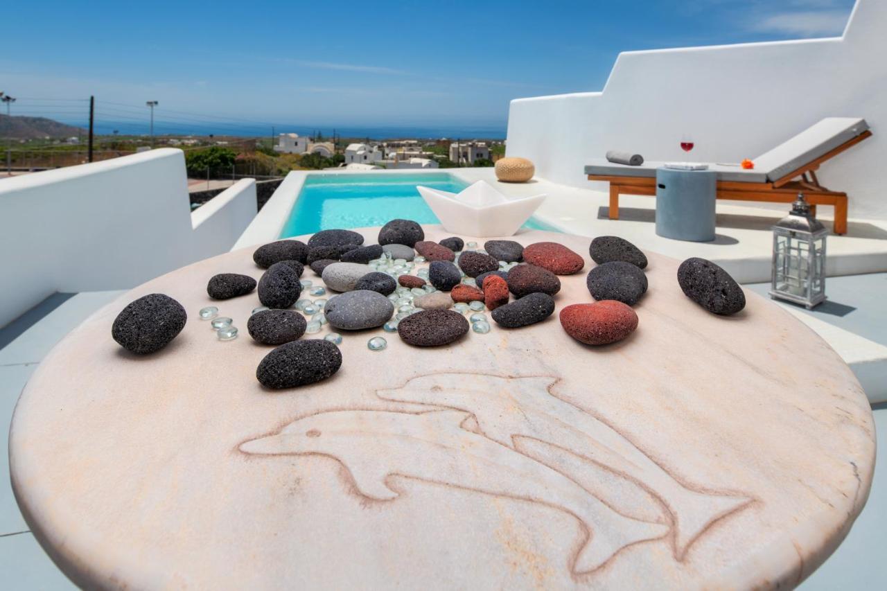 Milestone Villas Megalochori  Exterior photo